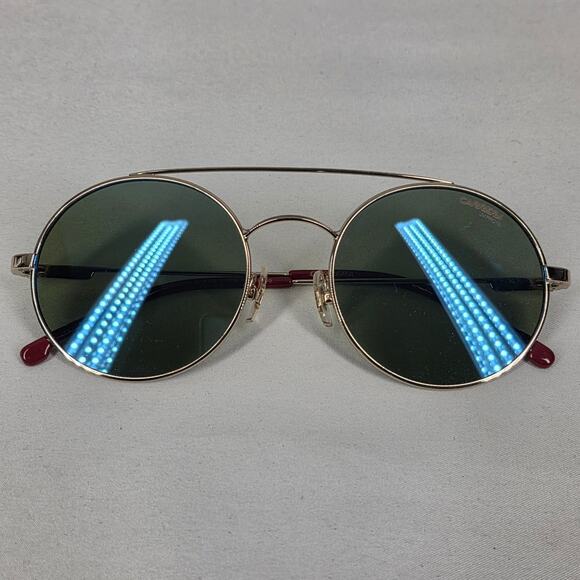 CARRERA 2004T/S Y11HZ SUNGLASSES – GOLD FRAME – GREEN MIRROR LENSES – SIZE 51–19 - Picture 8 of 14